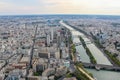 Paris aerial view